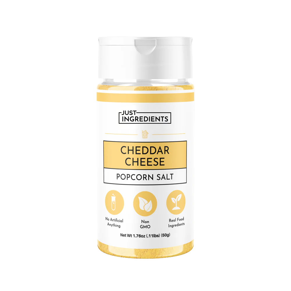 Cheddar Cheese Popcorn Salt - Grass-Fed Cheddar