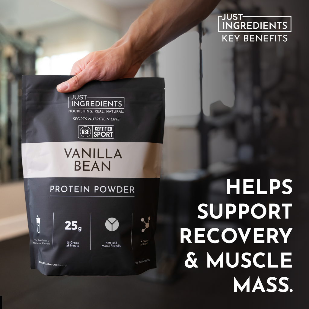 Vanilla Bean Protein Powder — NSF Certified Sport Formula