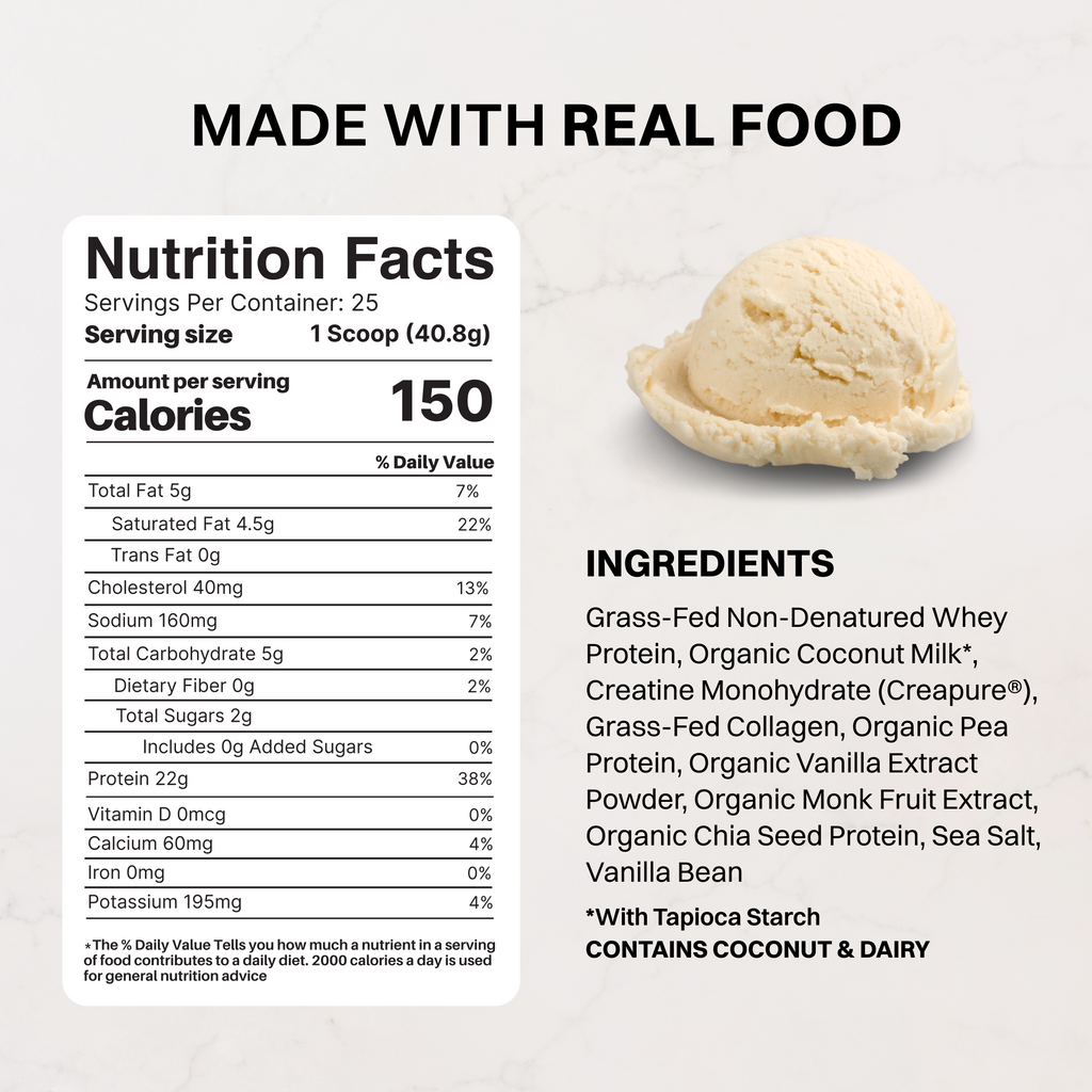 French Vanilla Protein + Creatine (with Creapure®)