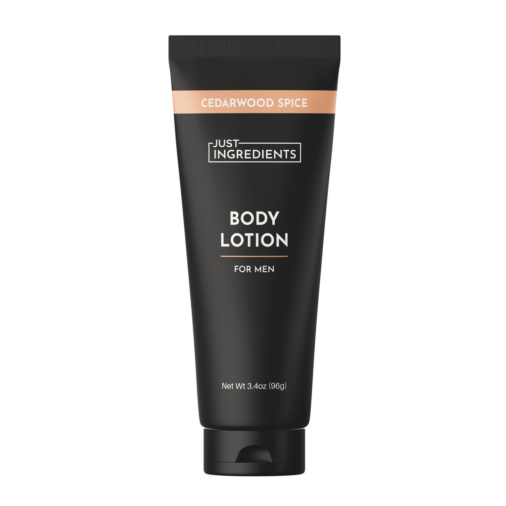 Cedarwood Spice Body Lotion (Men's) - Hydrating, Non-Greasy, 3.4 oz