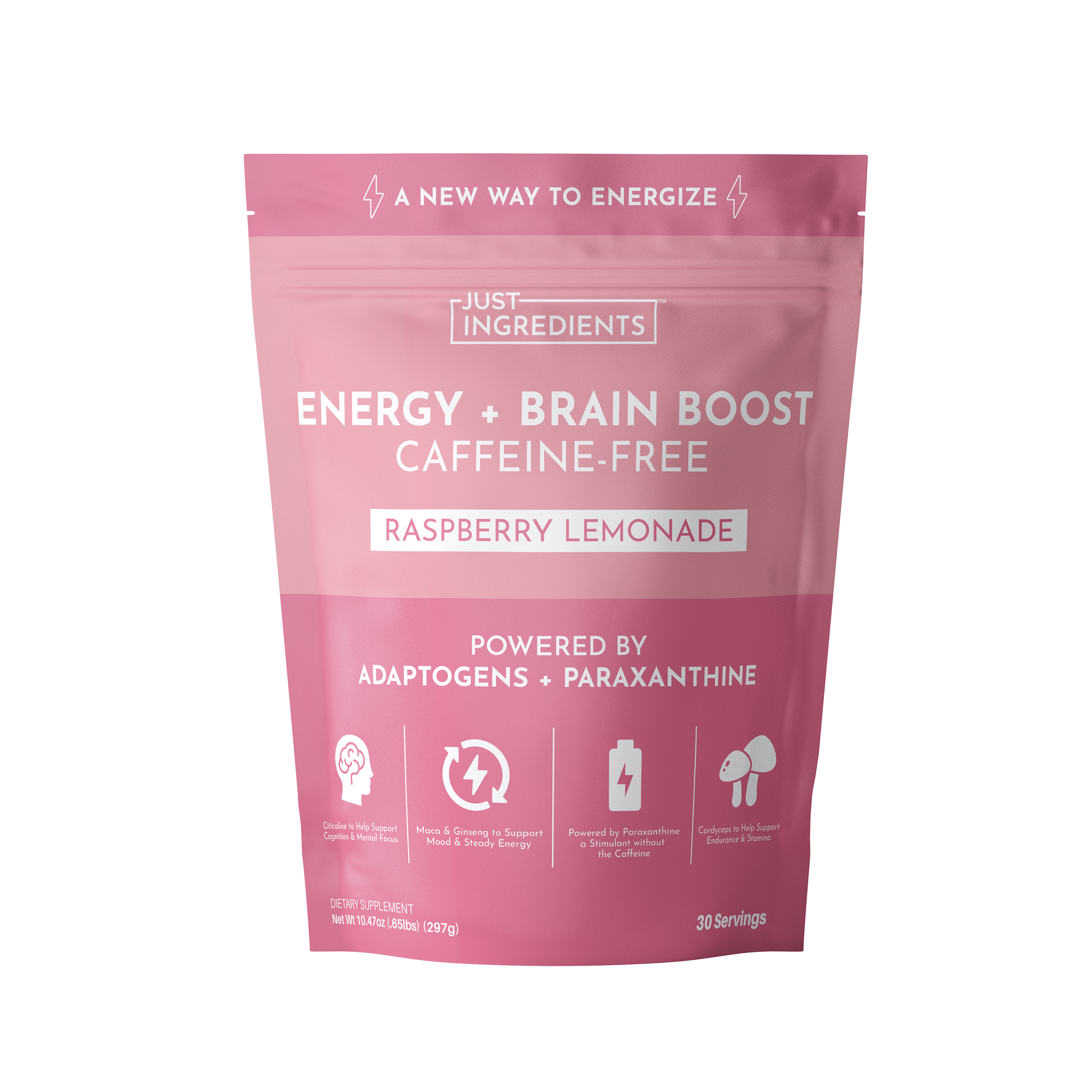 Energy + Brain Boost Raspberry Lemonade (Paraxanthine)