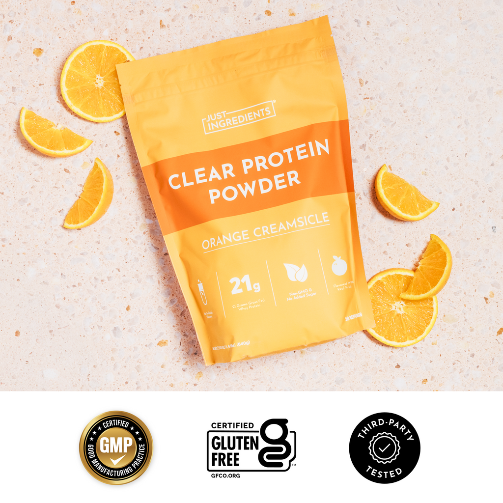 Orange Creamsicle Clear Protein Powder — 20 Servings, 21g Protein