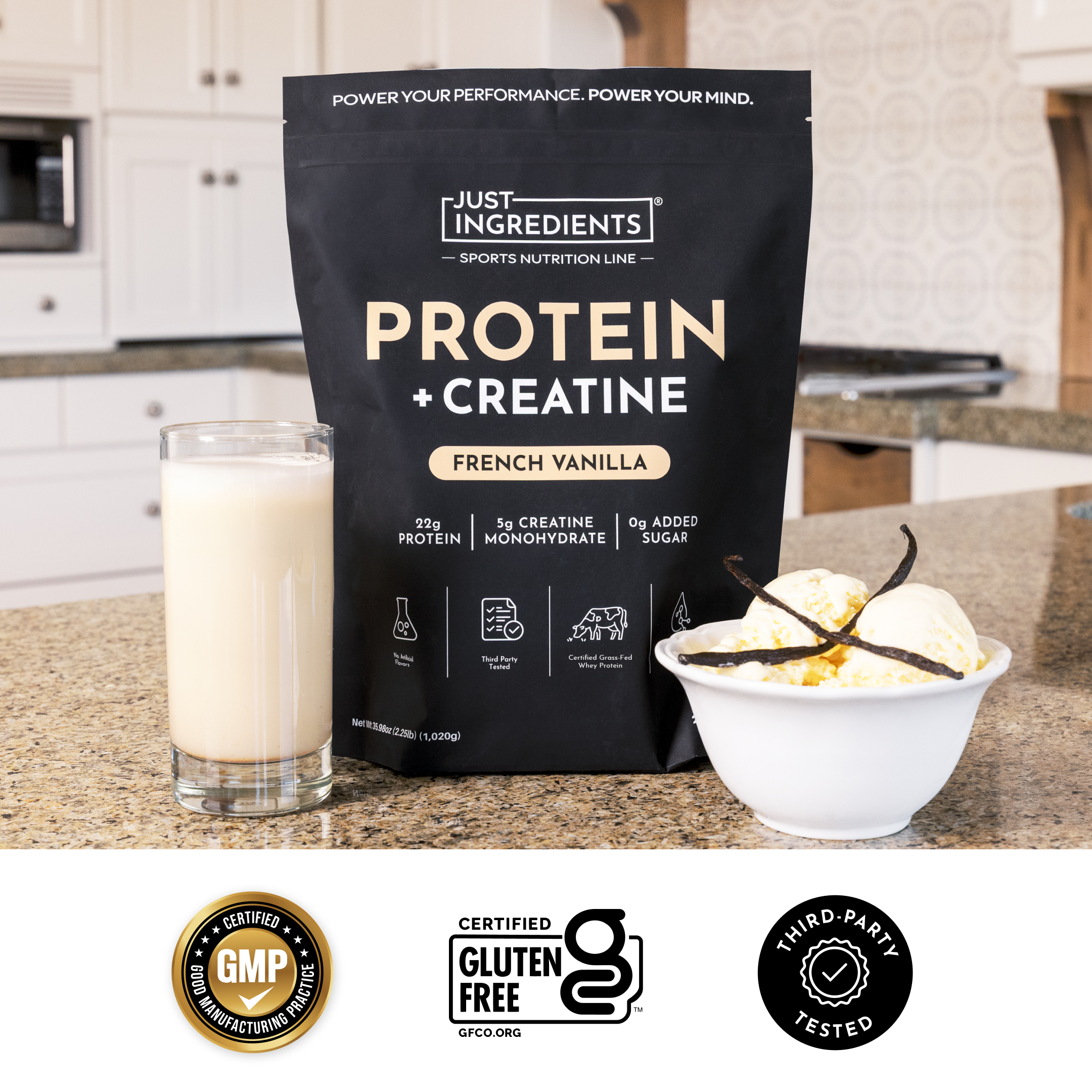 French Vanilla Protein + Creatine (with Creapure®)