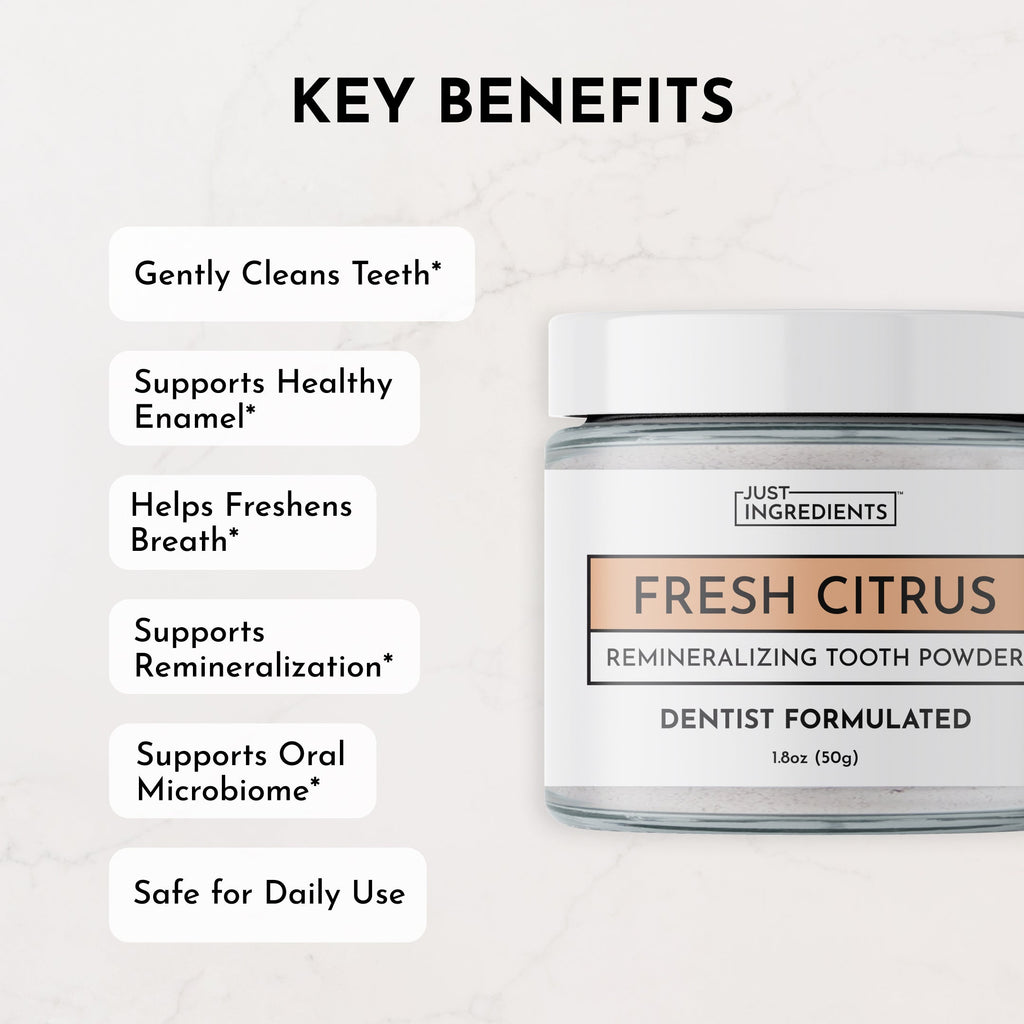 Fresh Citrus Remineralizing Tooth Powder