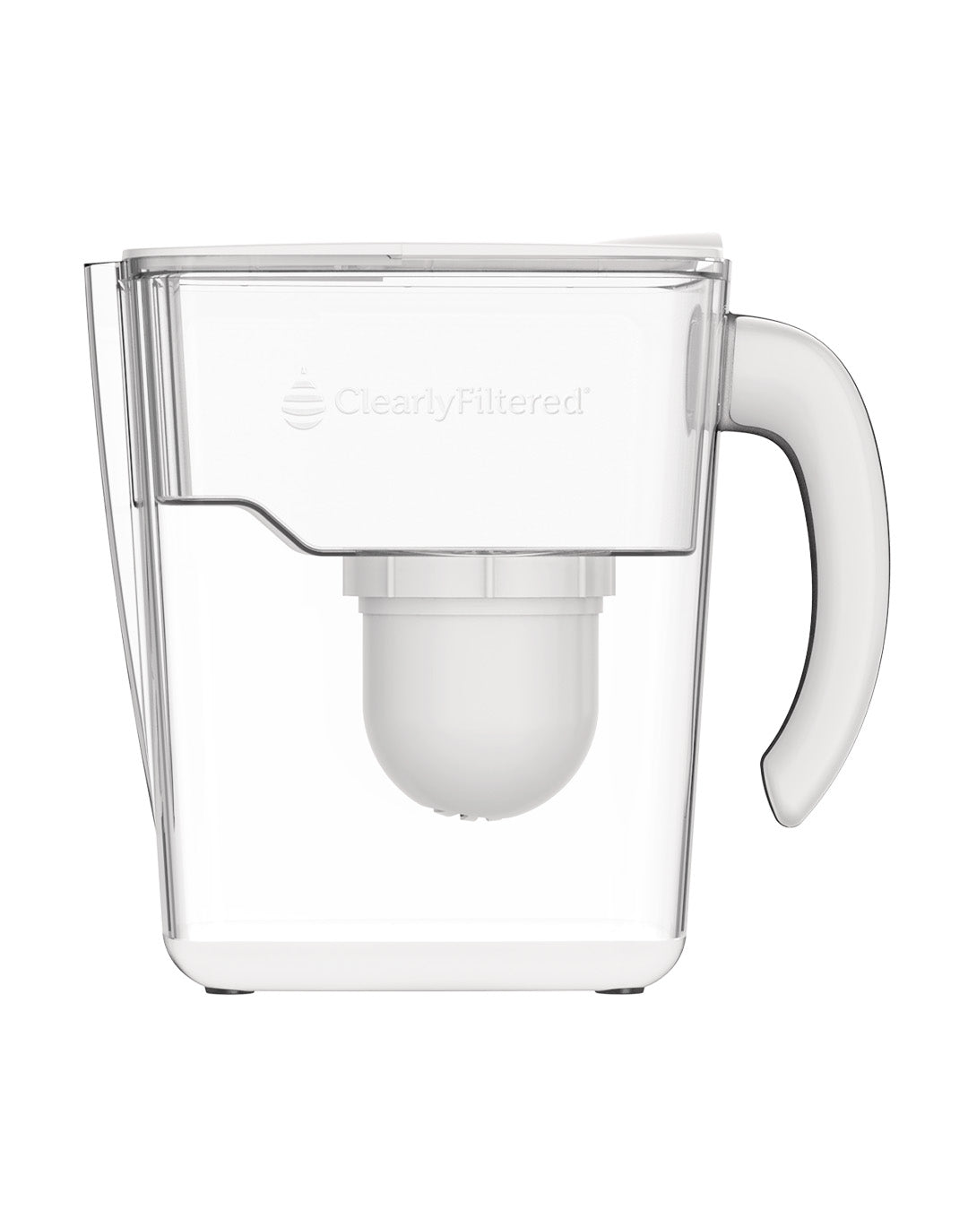 CLEARLY FILTERED WATER PITCHER