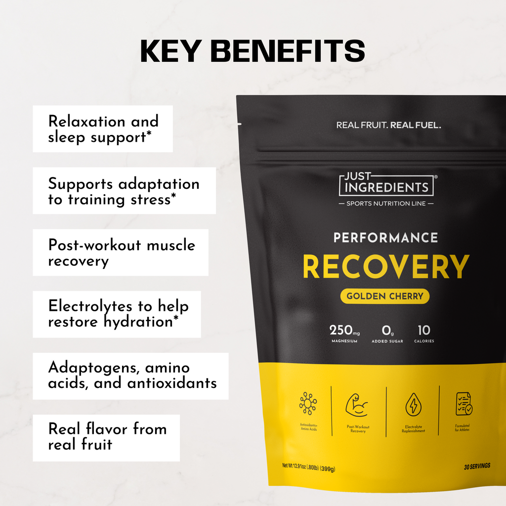 Golden Cherry Recovery Drink
