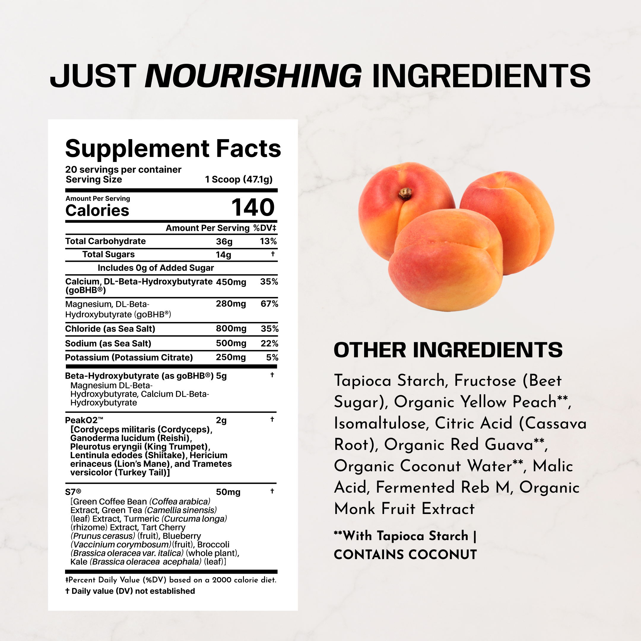 Peach Endurance Drink