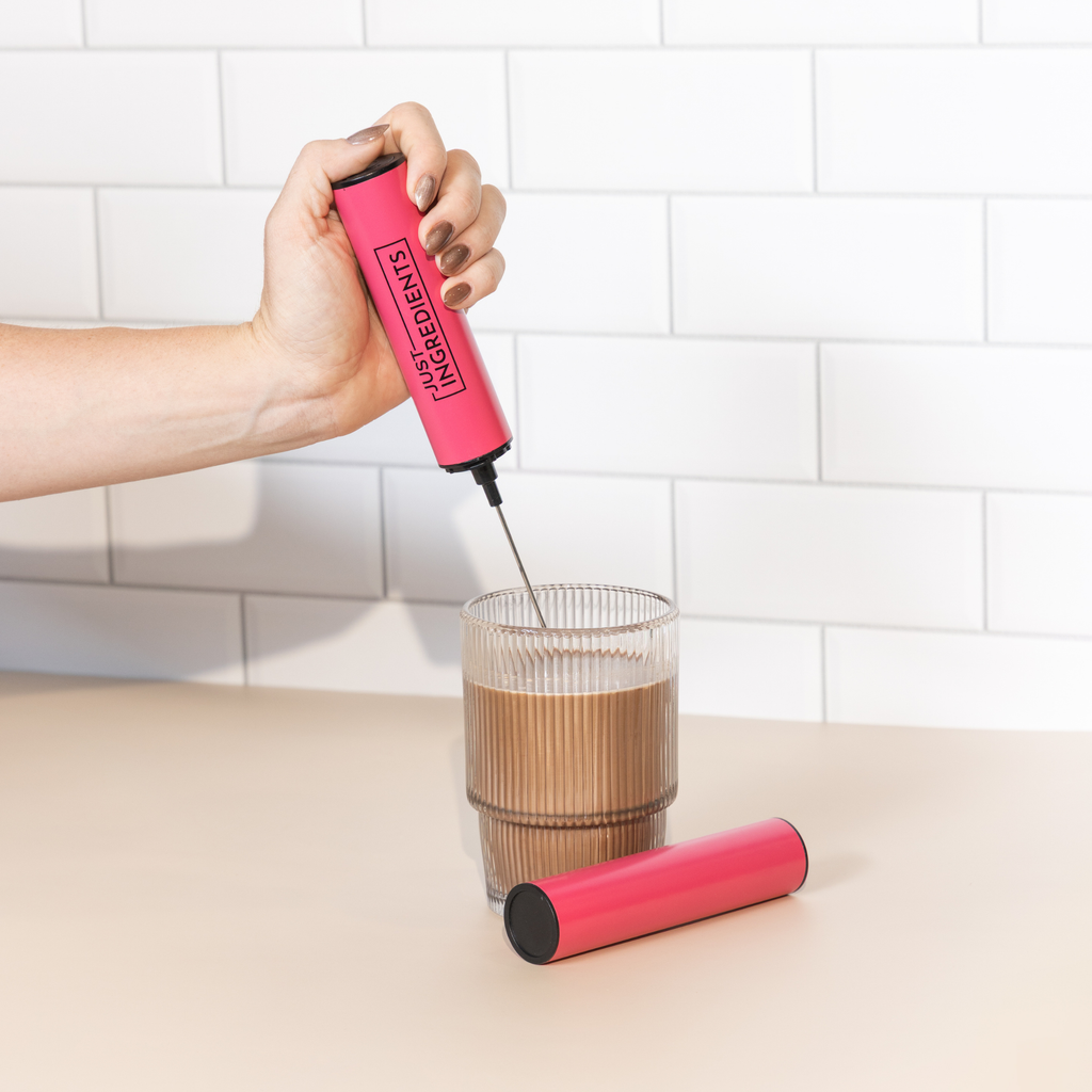 Rechargeable Handheld Frother - Pink