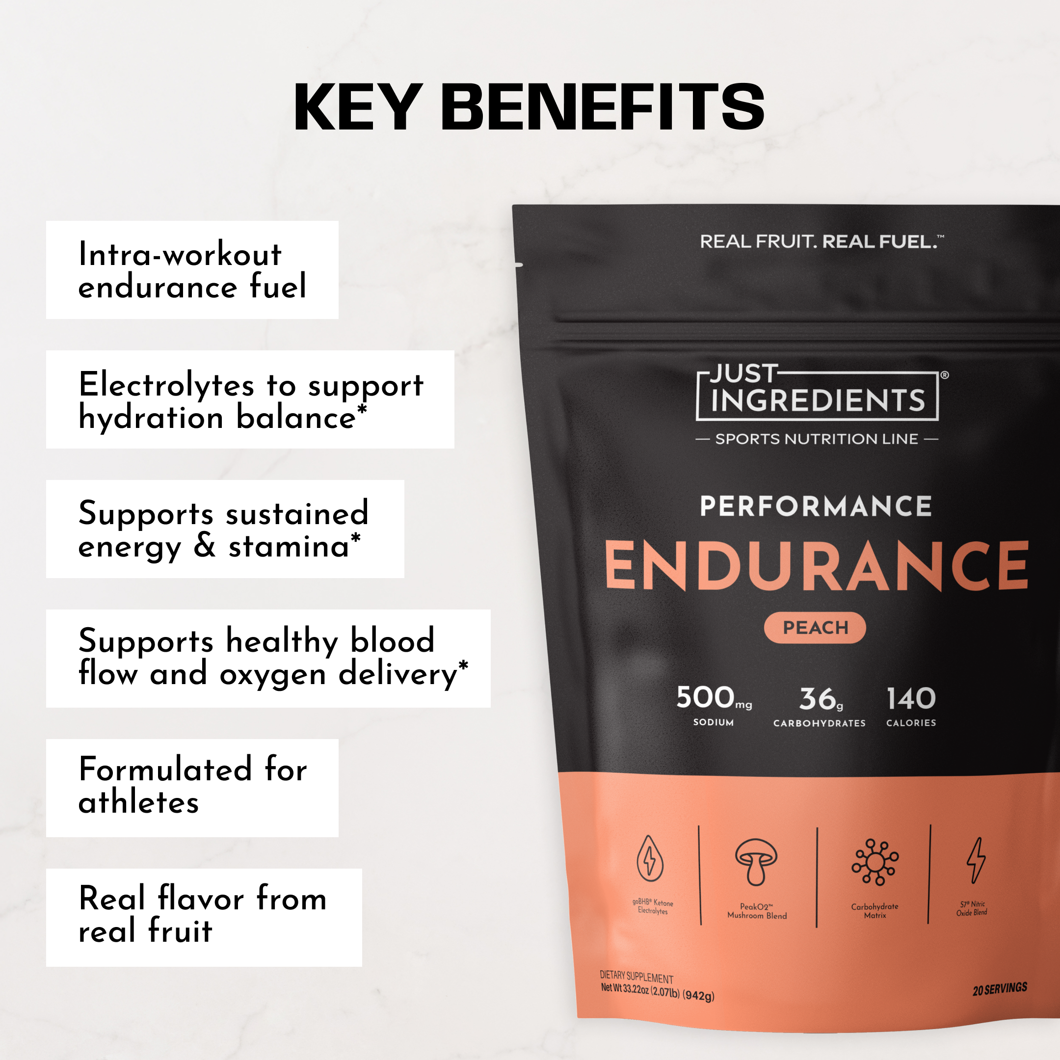 Peach Endurance Drink