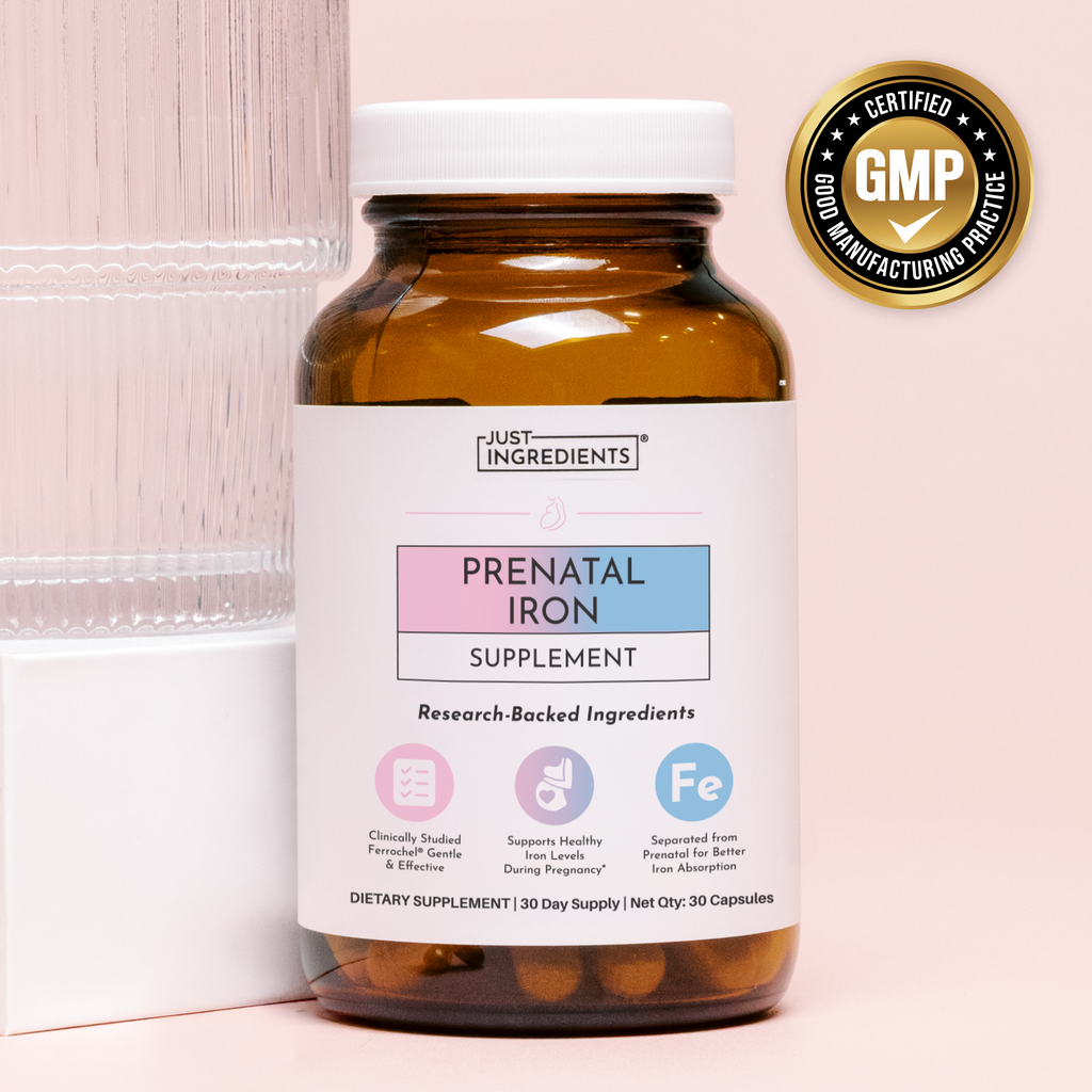 Prenatal Iron — 27 mg Ferrochel® (Single Bottle)