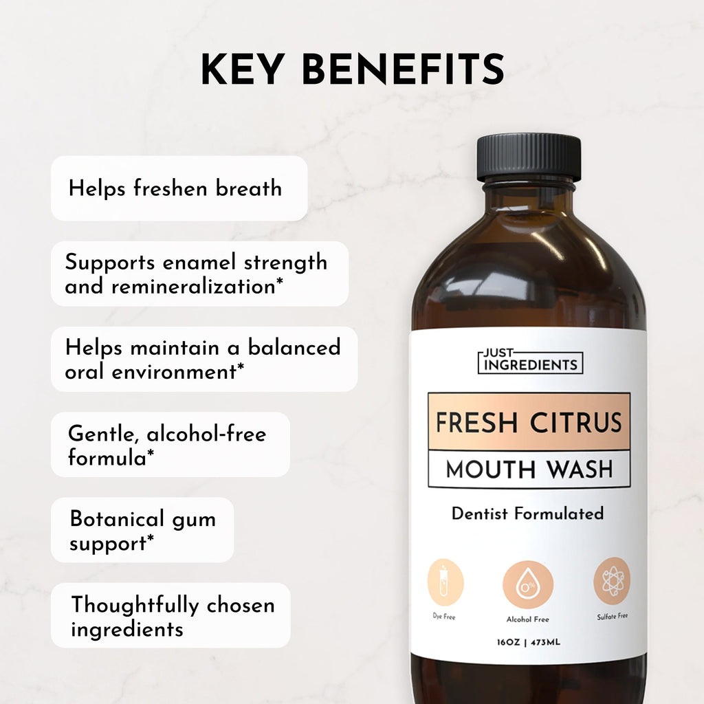 Remineralizing Mouthwash — Fresh Citrus (16 fl oz)