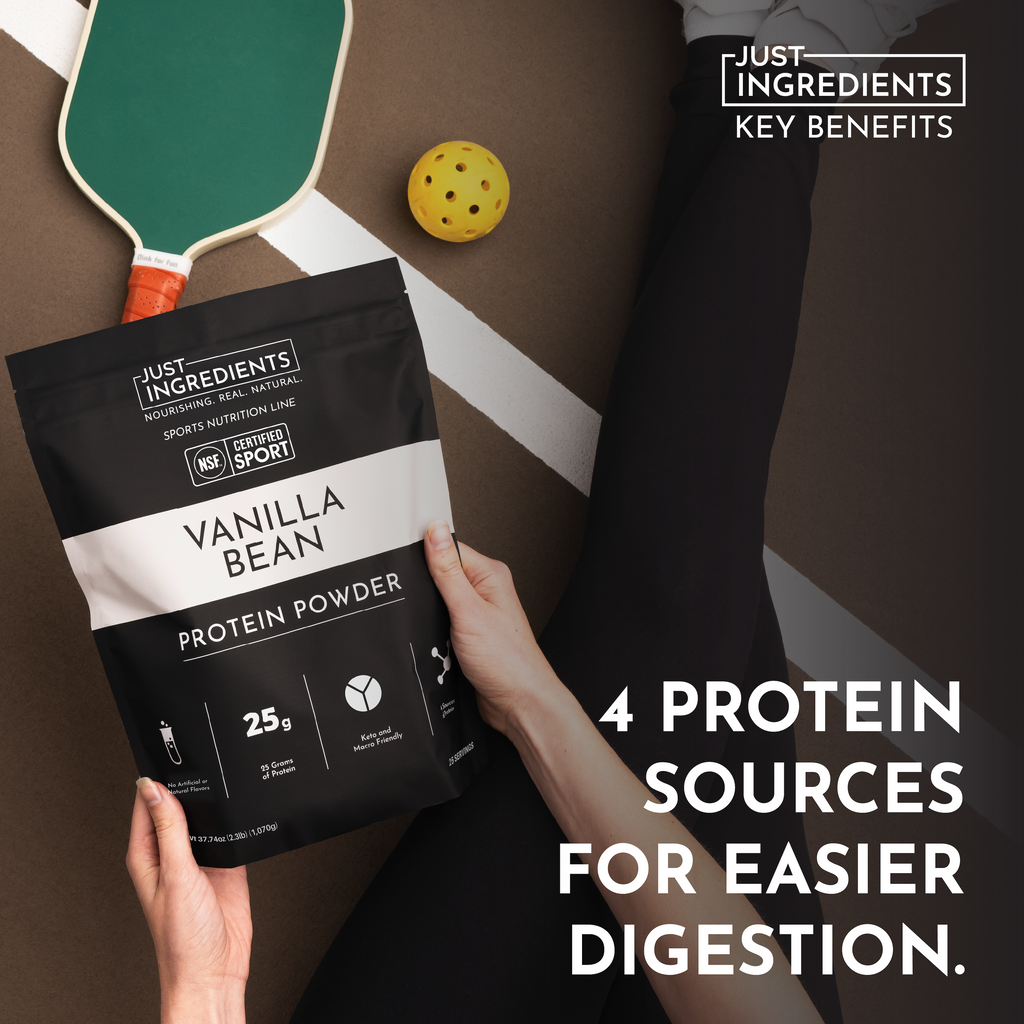 Vanilla Bean Protein Powder — NSF Certified Sport Formula