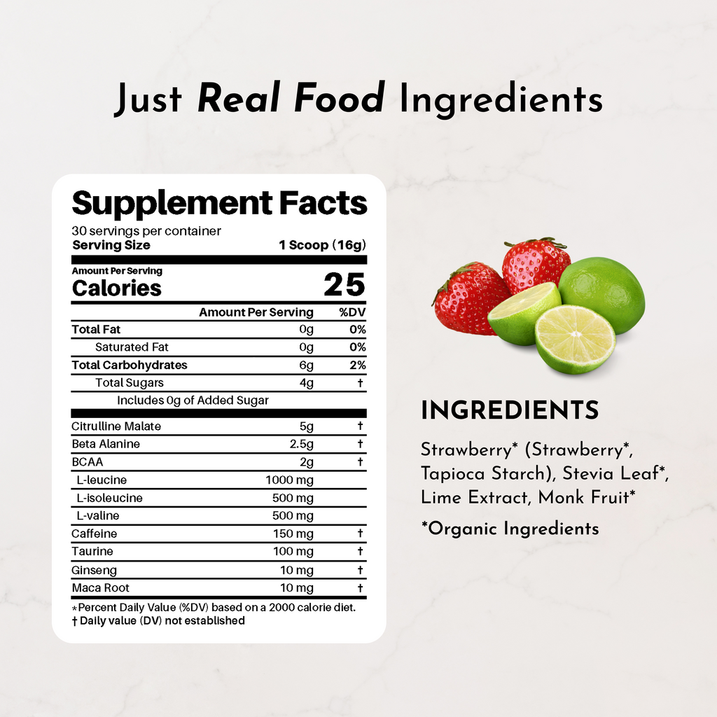 Strawberry Limeade Pre-Workout - NSF