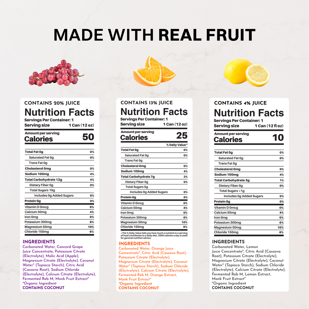 Sparkling Electrolytes Variety Pack