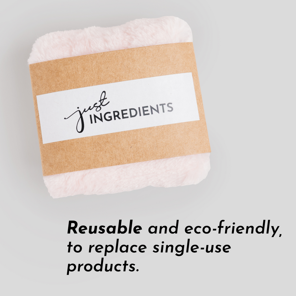 Makeup Remover Microfiber Cloth — 6.5 x 6.5 in Reusable Pad