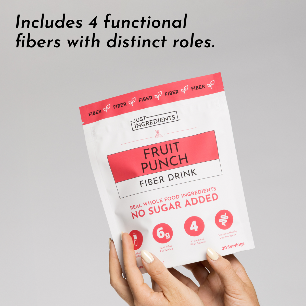 Fruit Punch Fiber Drink