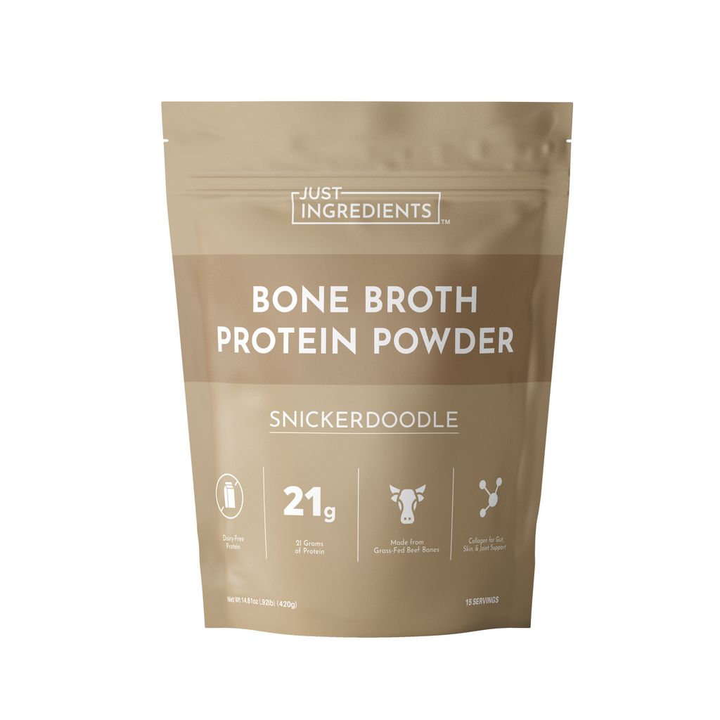 Snickerdoodle Bone Broth Protein Powder (15 Servings, 21g Protein)