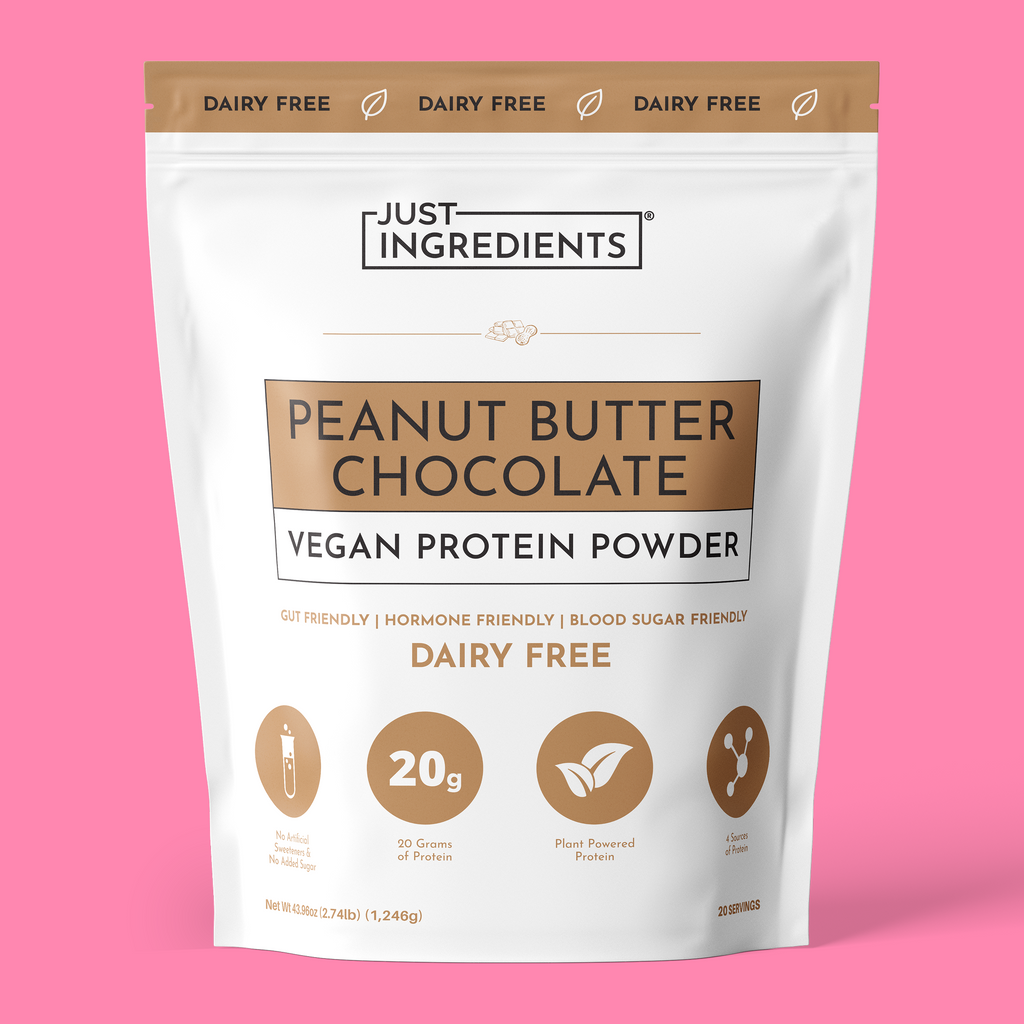 Vegan Peanut Butter Chocolate Protein Powder
