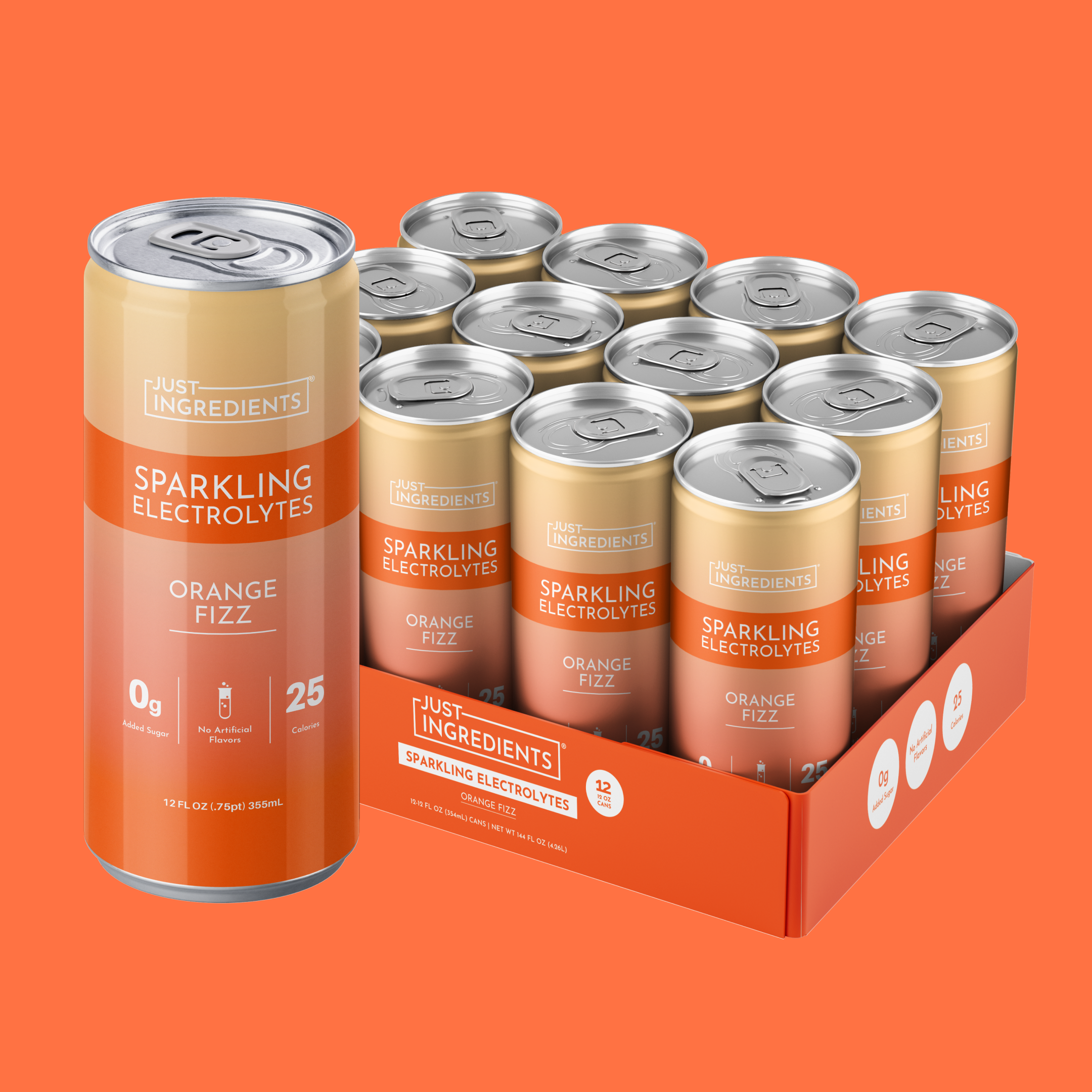 Orange Fizz Sparkling Electrolytes