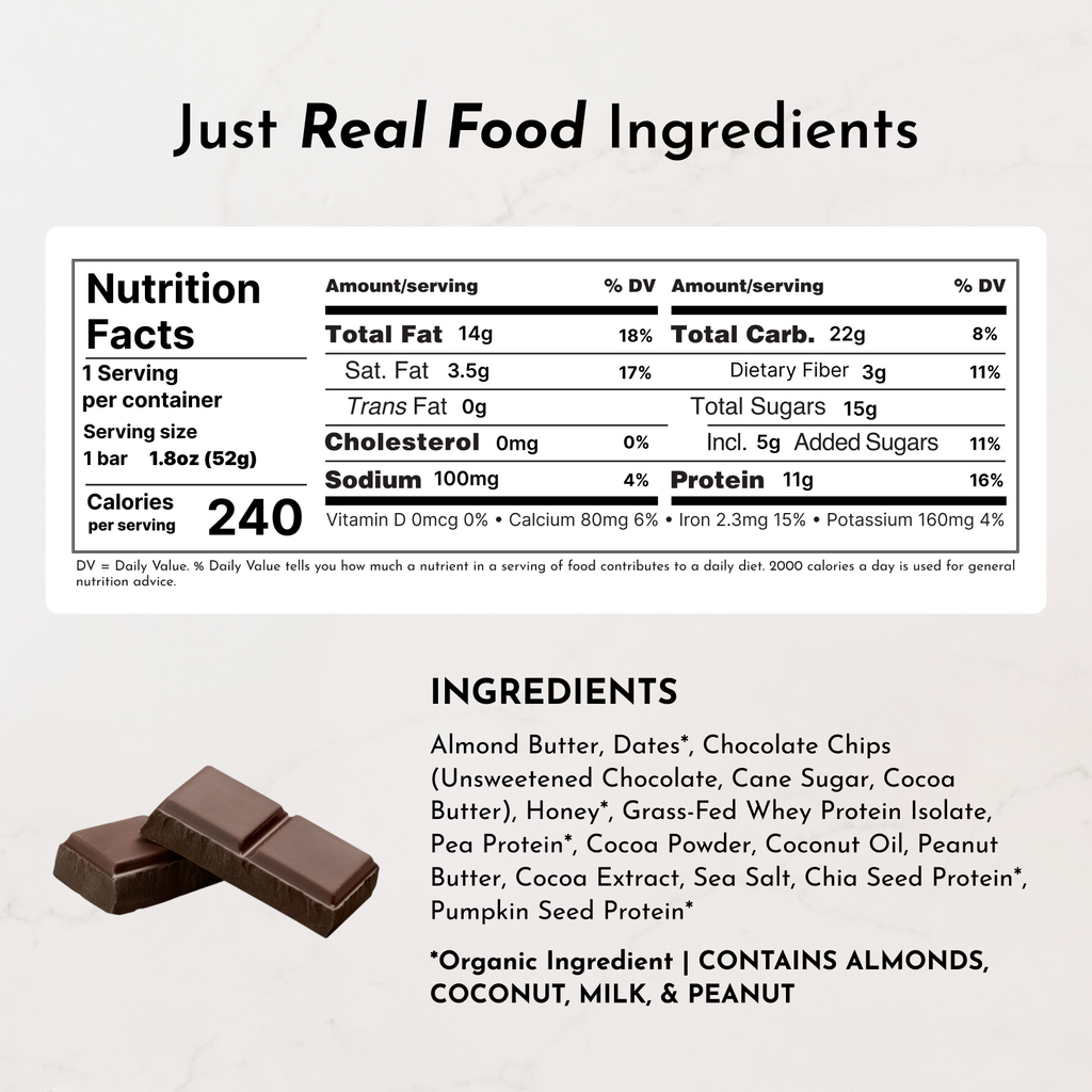 Chocolate Chocolate Chip Protein Snack Bars (12 ct)