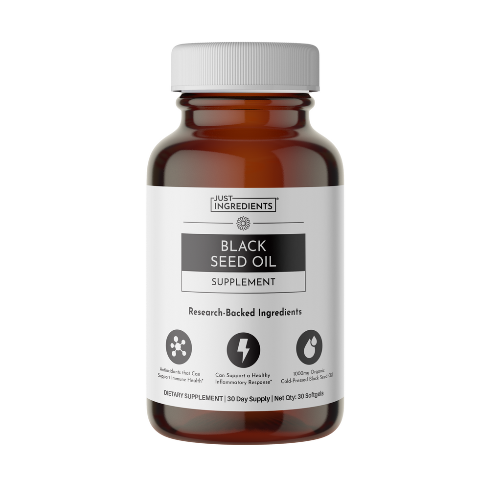 Black Seed Oil Softgels — 1,000 mg, 30 Count
