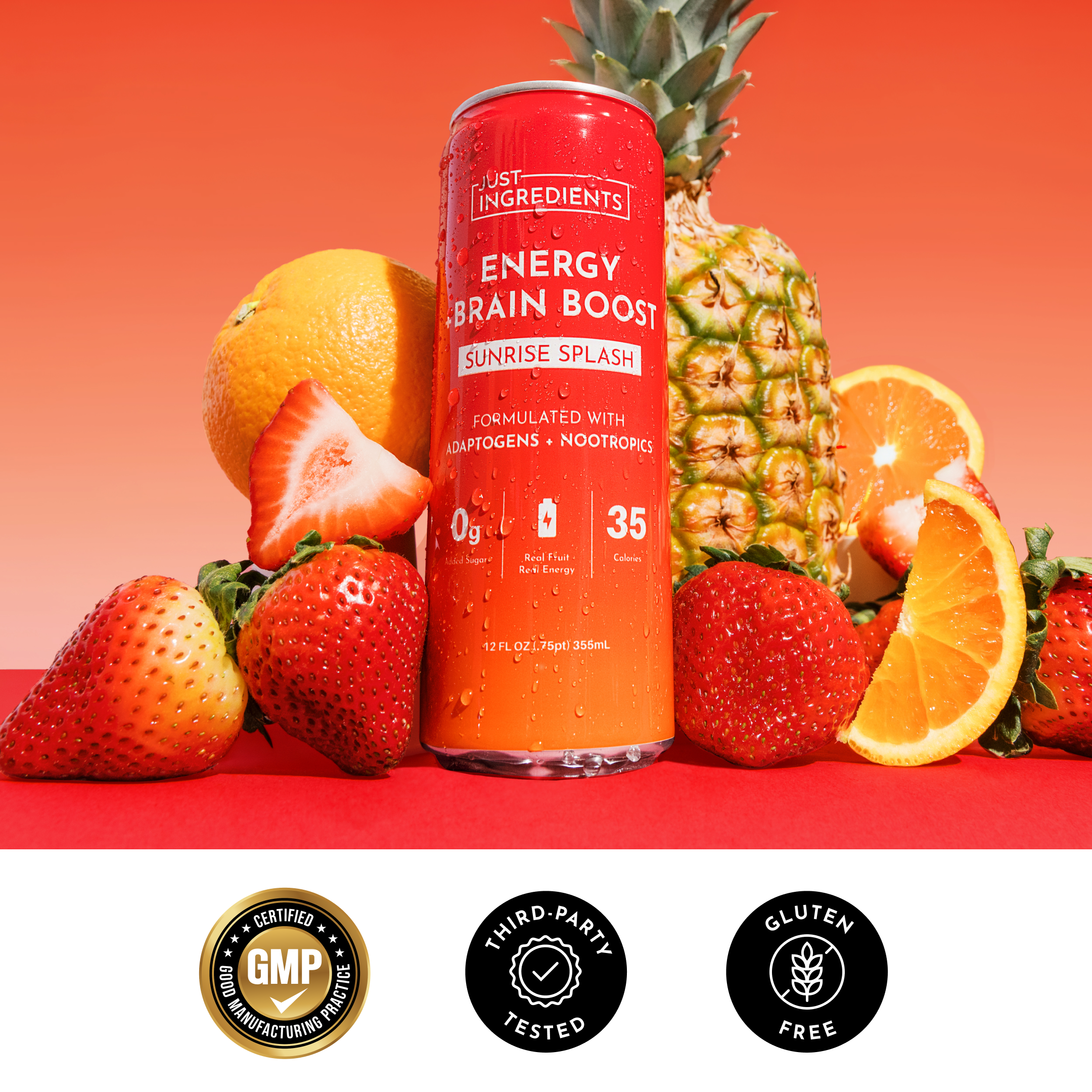 Sunrise Splash Energy + Brain Boost (12 Pack)