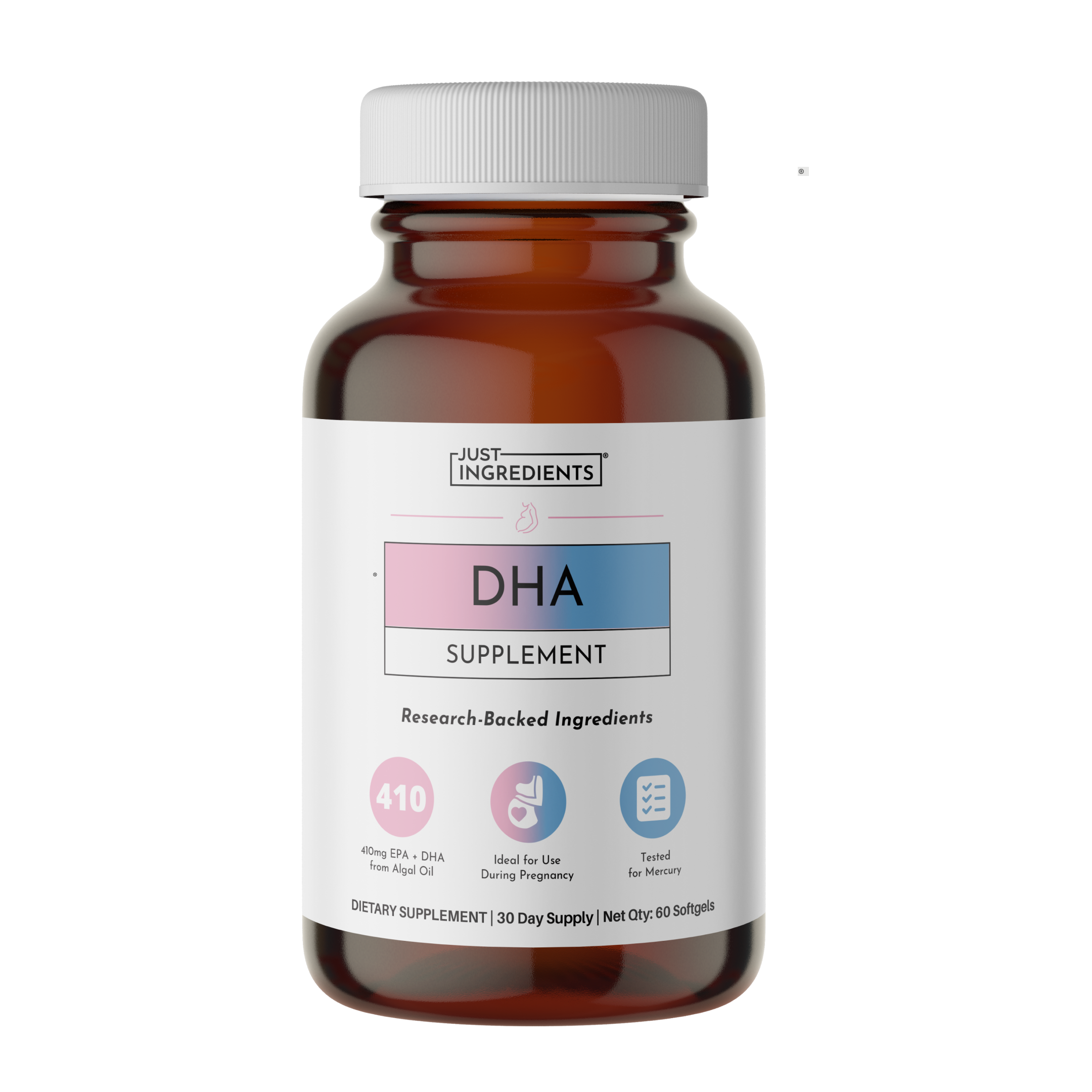 Prenatal DHA (Algal Oil) - Single Bottle (Set Only)
