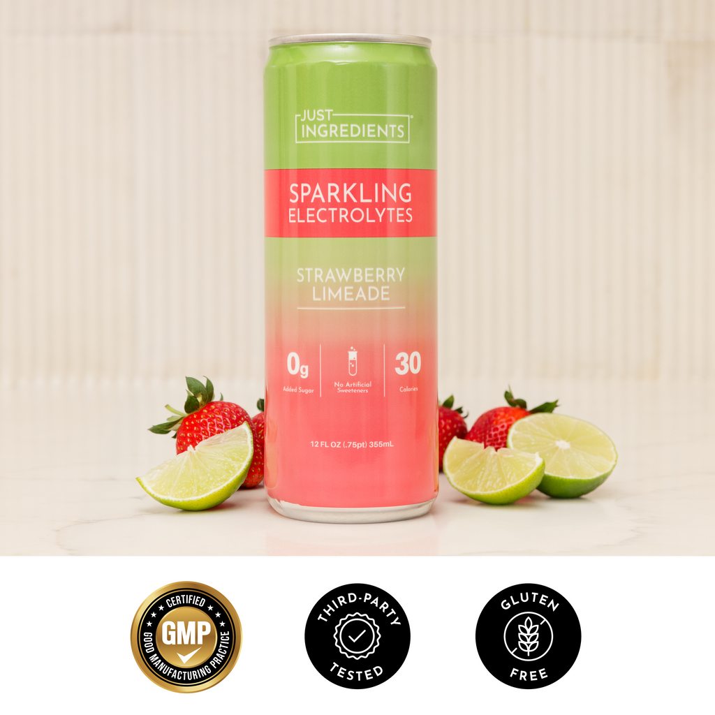 Strawberry Limeade Sparkling Electrolytes (12 Pack)
