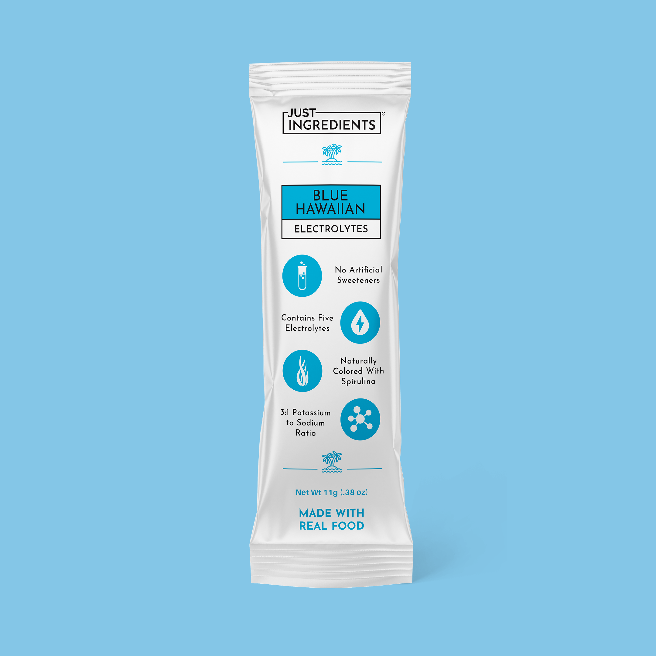 Blue Hawaiian Electrolytes Stick — Single-Serve