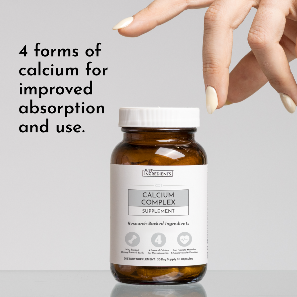Calcium Complex — 4-Form Bioavailable Calcium + D3 & K2 (60 Capsules)