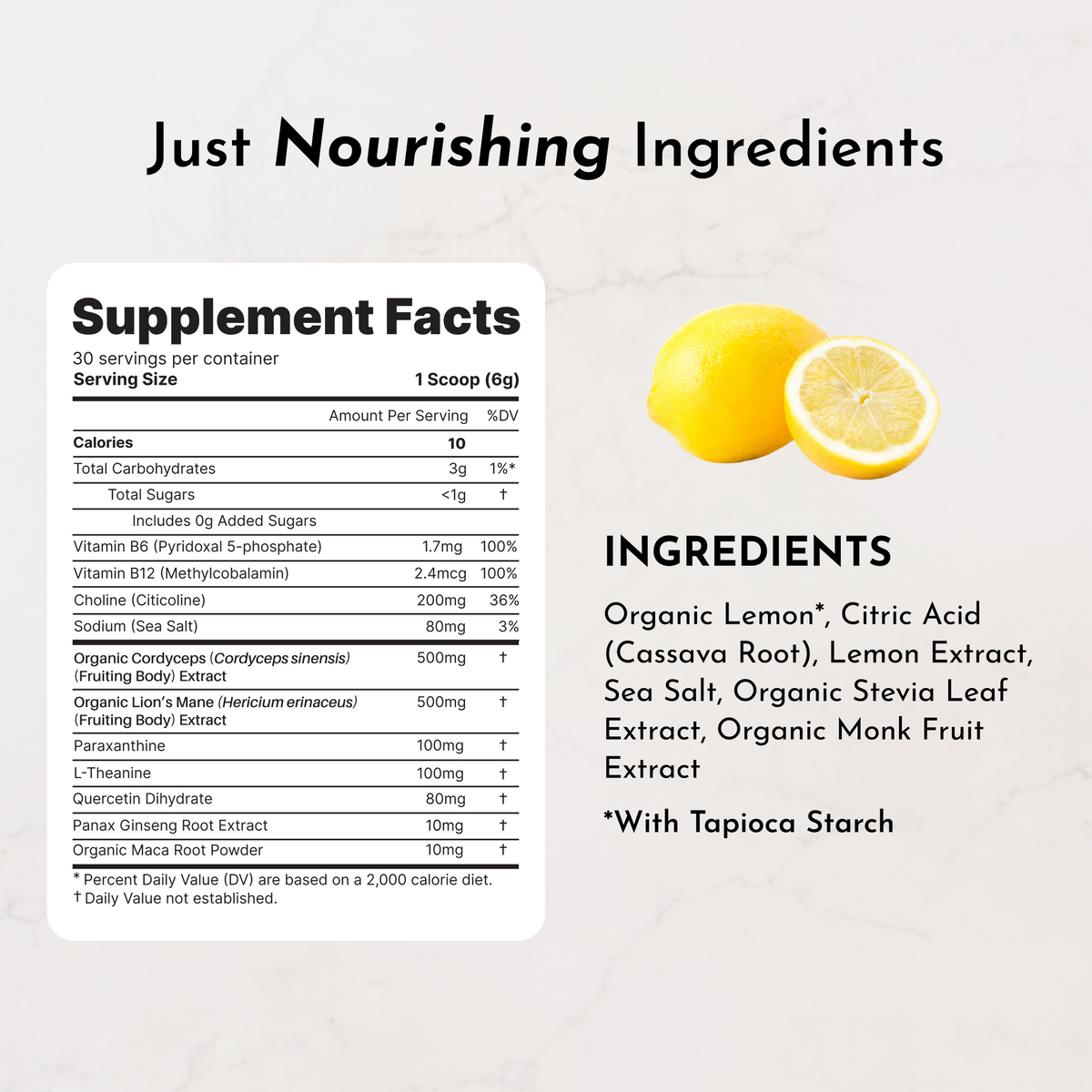 Energy + Brain Boost Lemonade (Paraxanthine)
