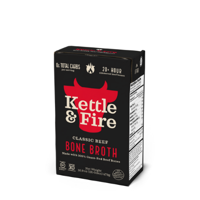 KETTLE & FIRE BEEF BONE BROTH