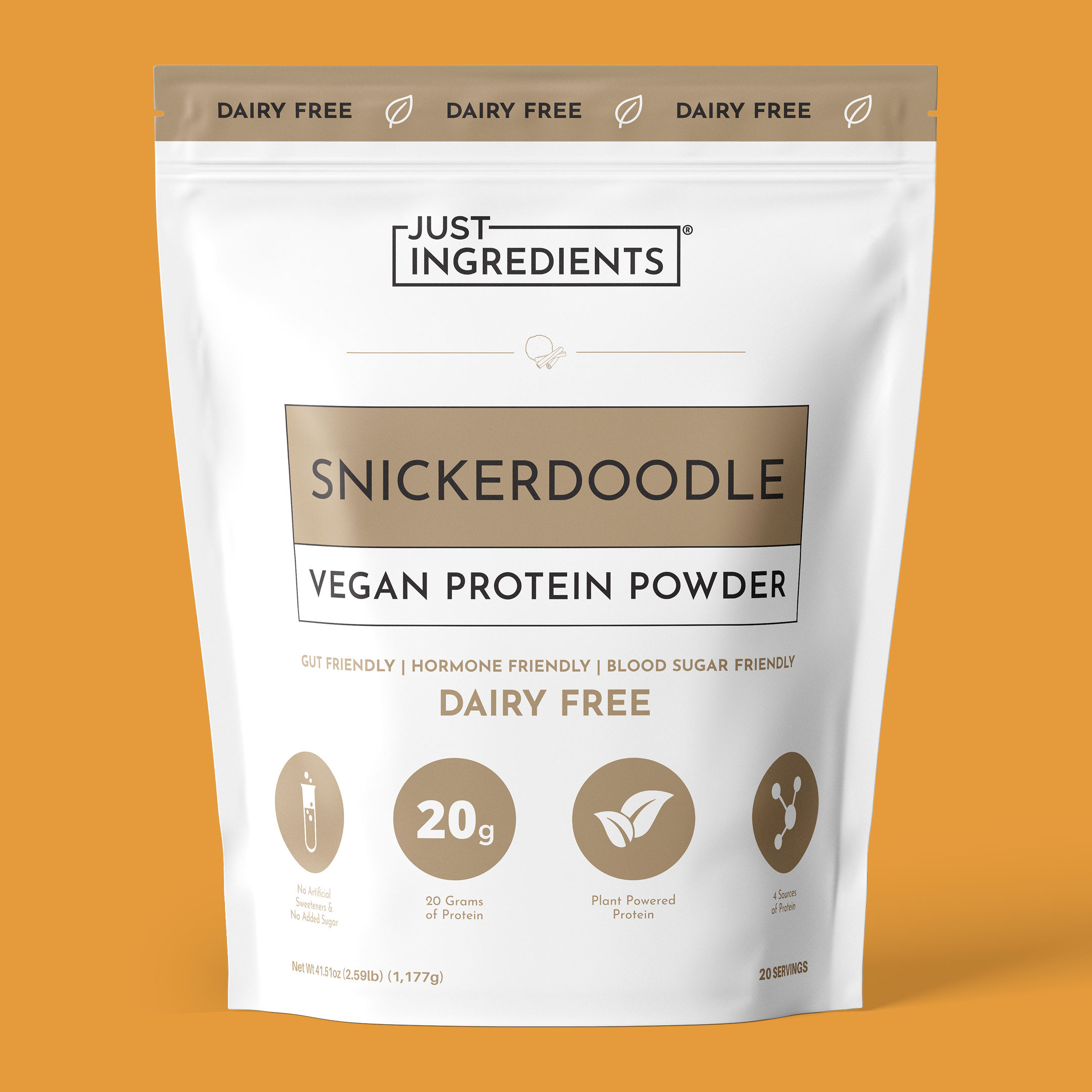 Vegan Snickerdoodle Plant-Based Protein Powder