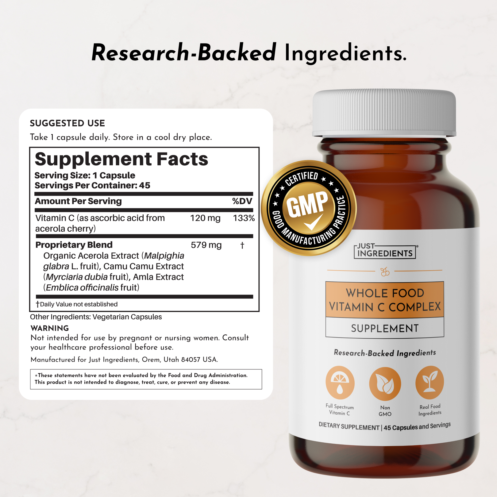Whole Food Vitamin C Complex