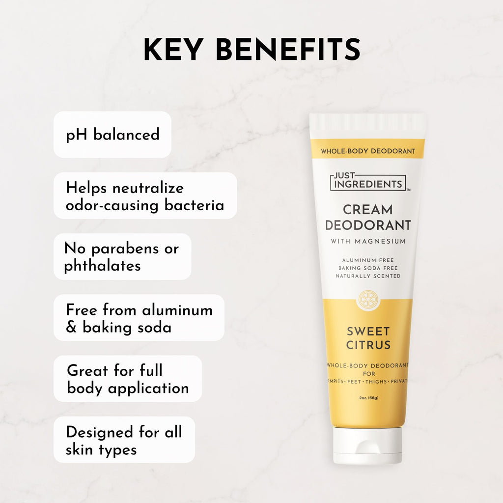 Sweet Citrus Cream Deodorant