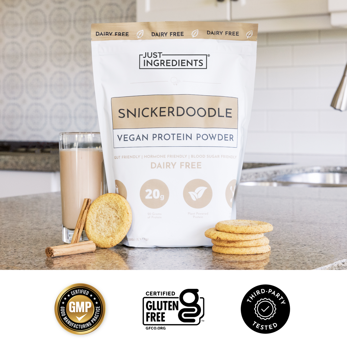 Vegan Snickerdoodle Plant-Based Protein Powder