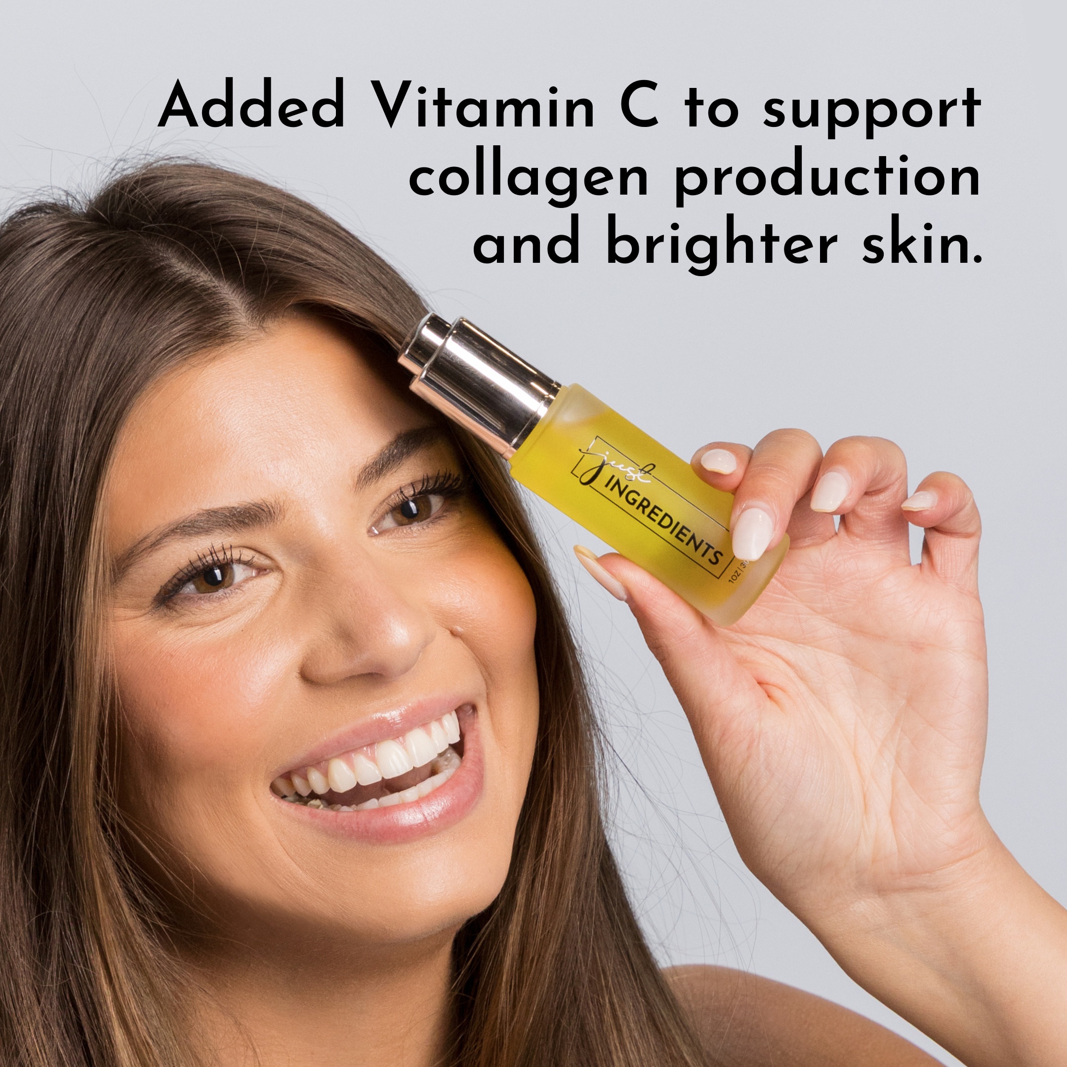 Coconut Vanilla Face Serum + Vitamin C - 1 oz