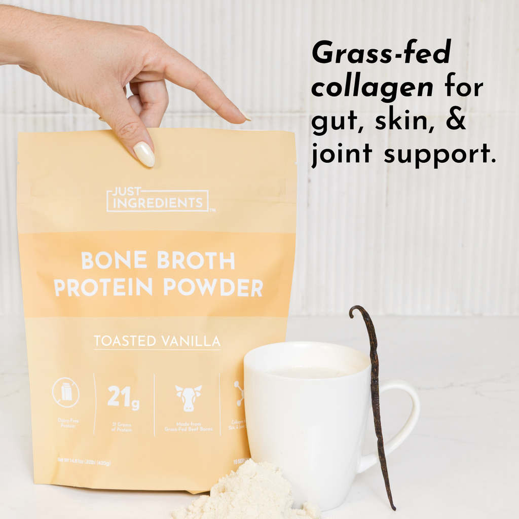 Toasted Vanilla Bone Broth Protein Powder — 15 Servings