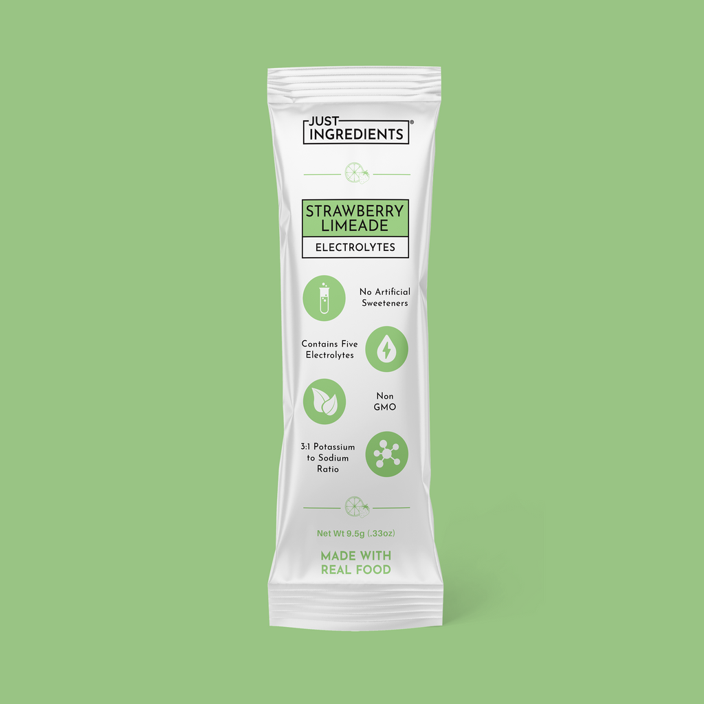 Strawberry Limeade Electrolytes Stick — Single-Serve Powder