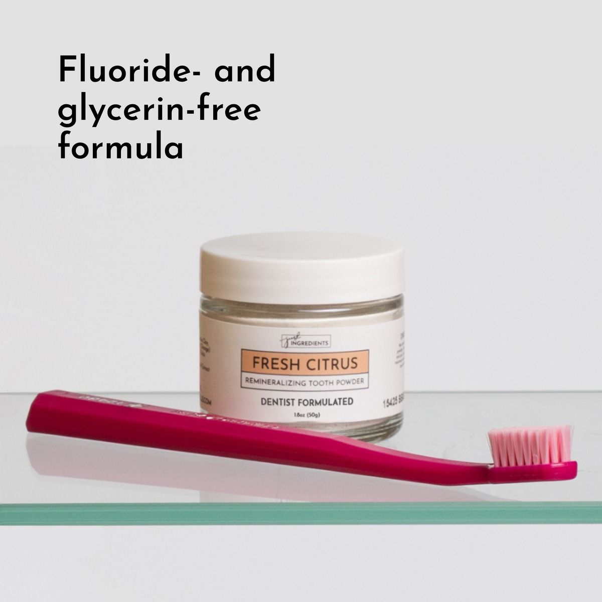 Fresh Citrus Remineralizing Tooth Powder