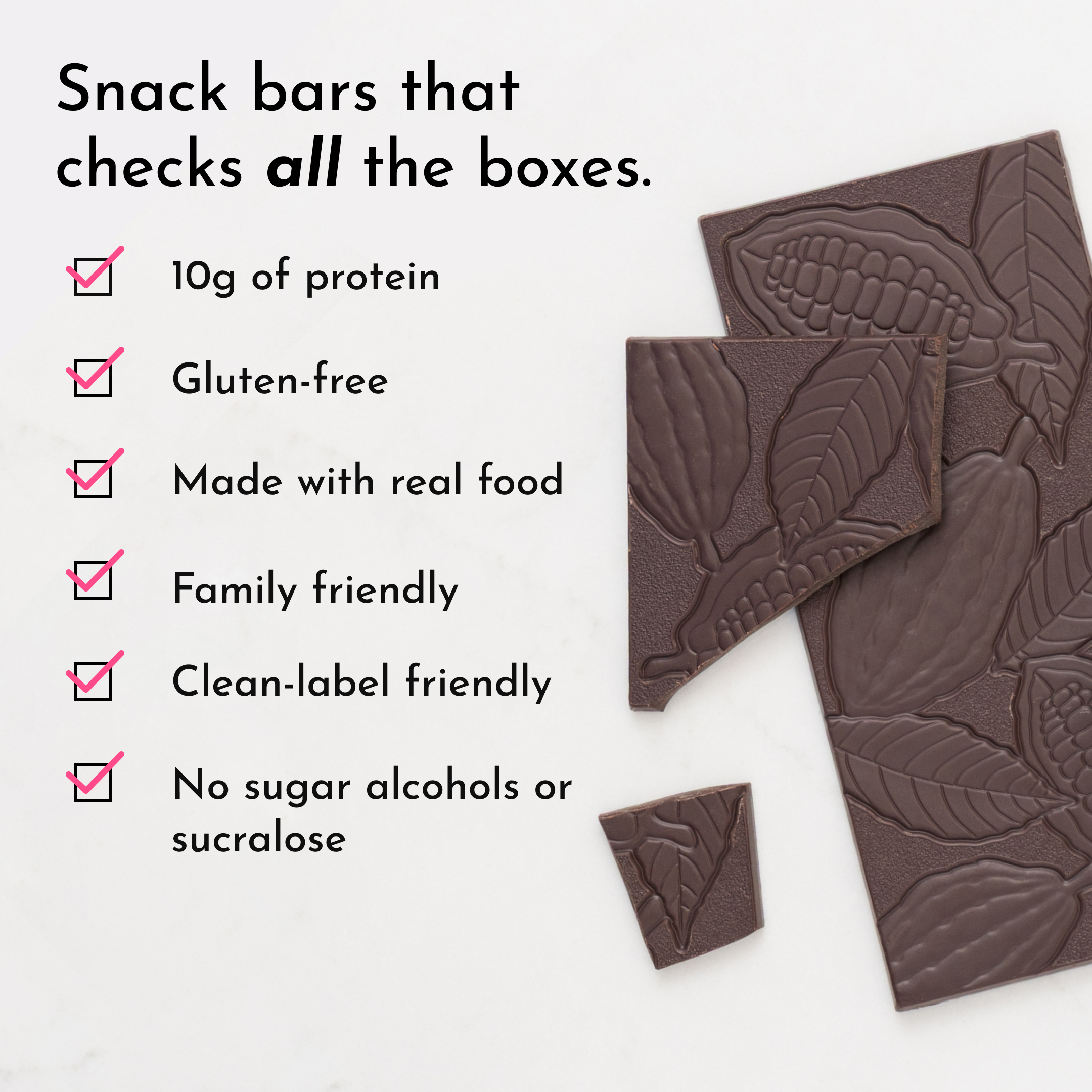 Mint Chocolate Protein Snack Bar (12-Pack)