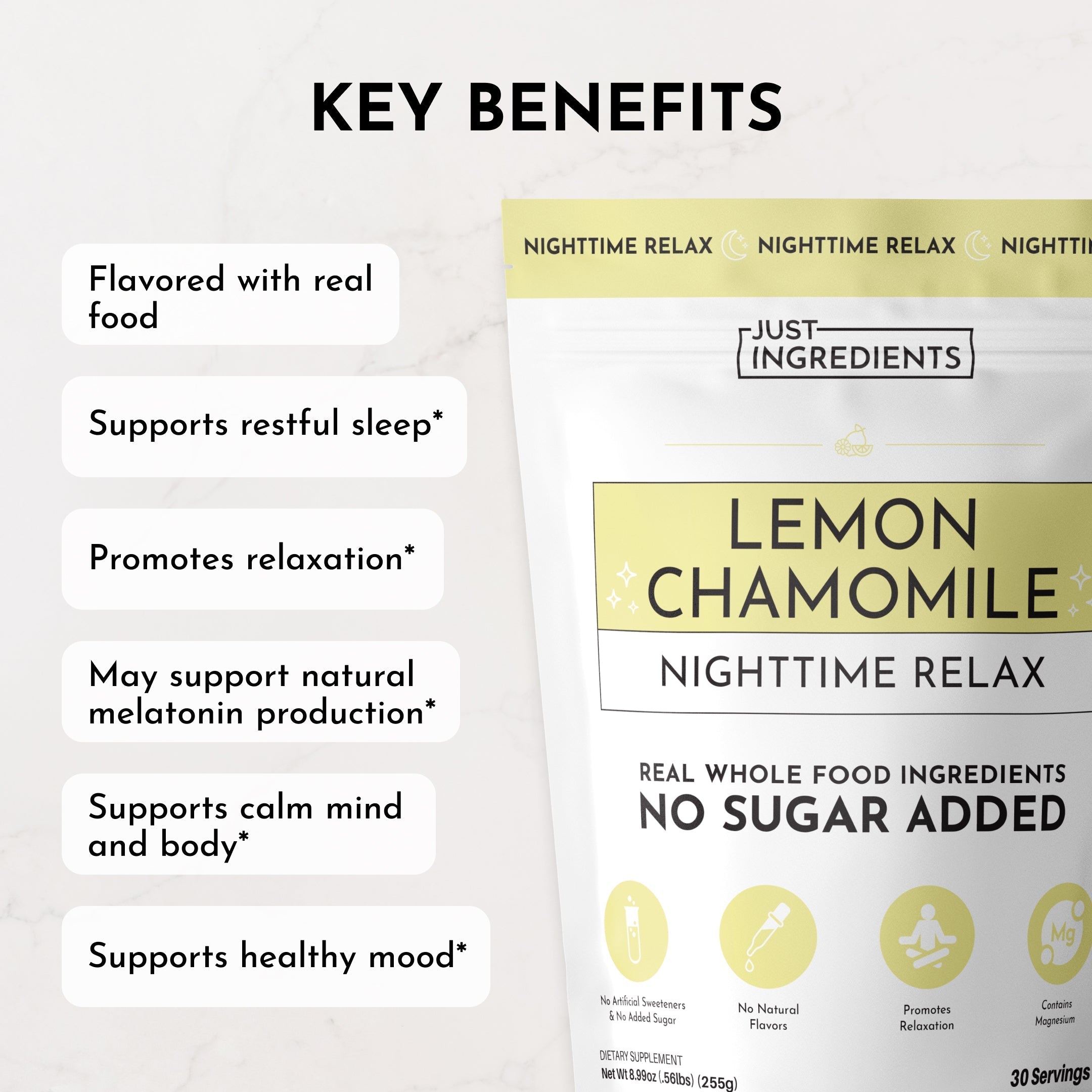 Lemon Chamomile Nighttime Relax
