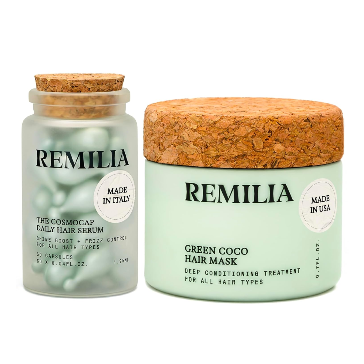 REMILIA HAIR SERUM & KERATIN MASK