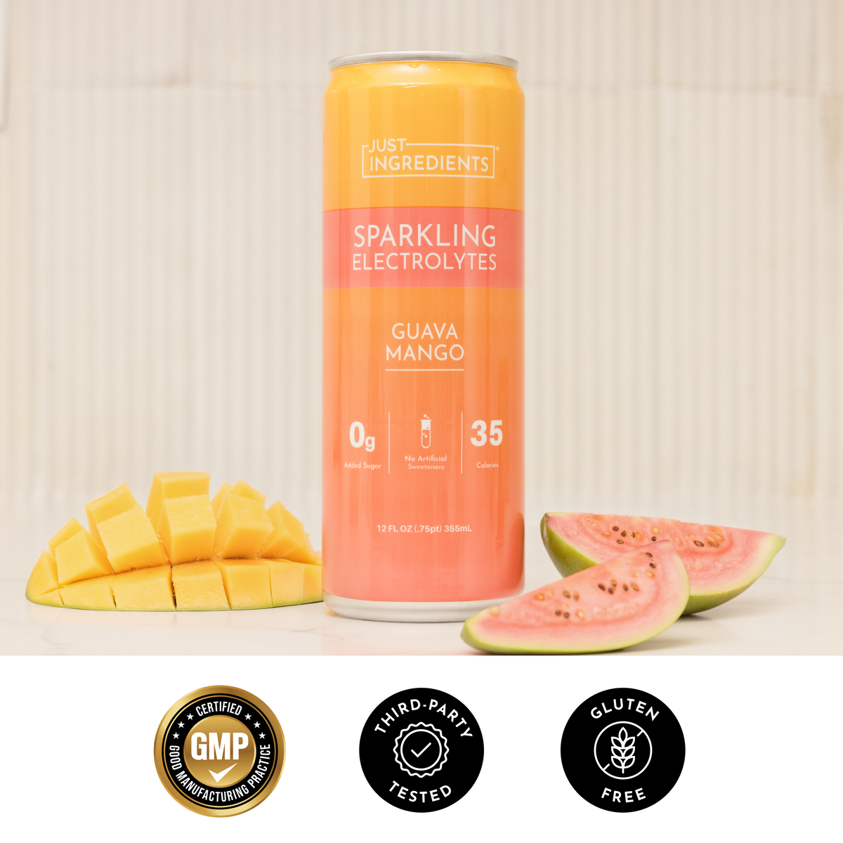 Guava Mango Sparkling Electrolytes (12 Pack)