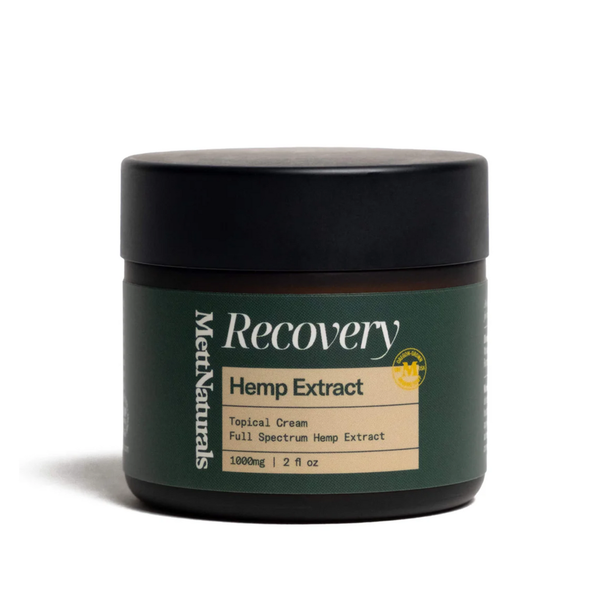 METT NATURALS FULL SPECTRUM NATURAL RECOVERY CREAM