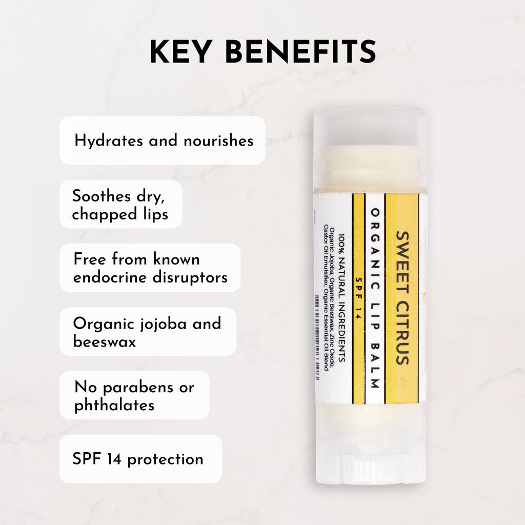 Sweet Citrus SPF 14 Lip Balm
