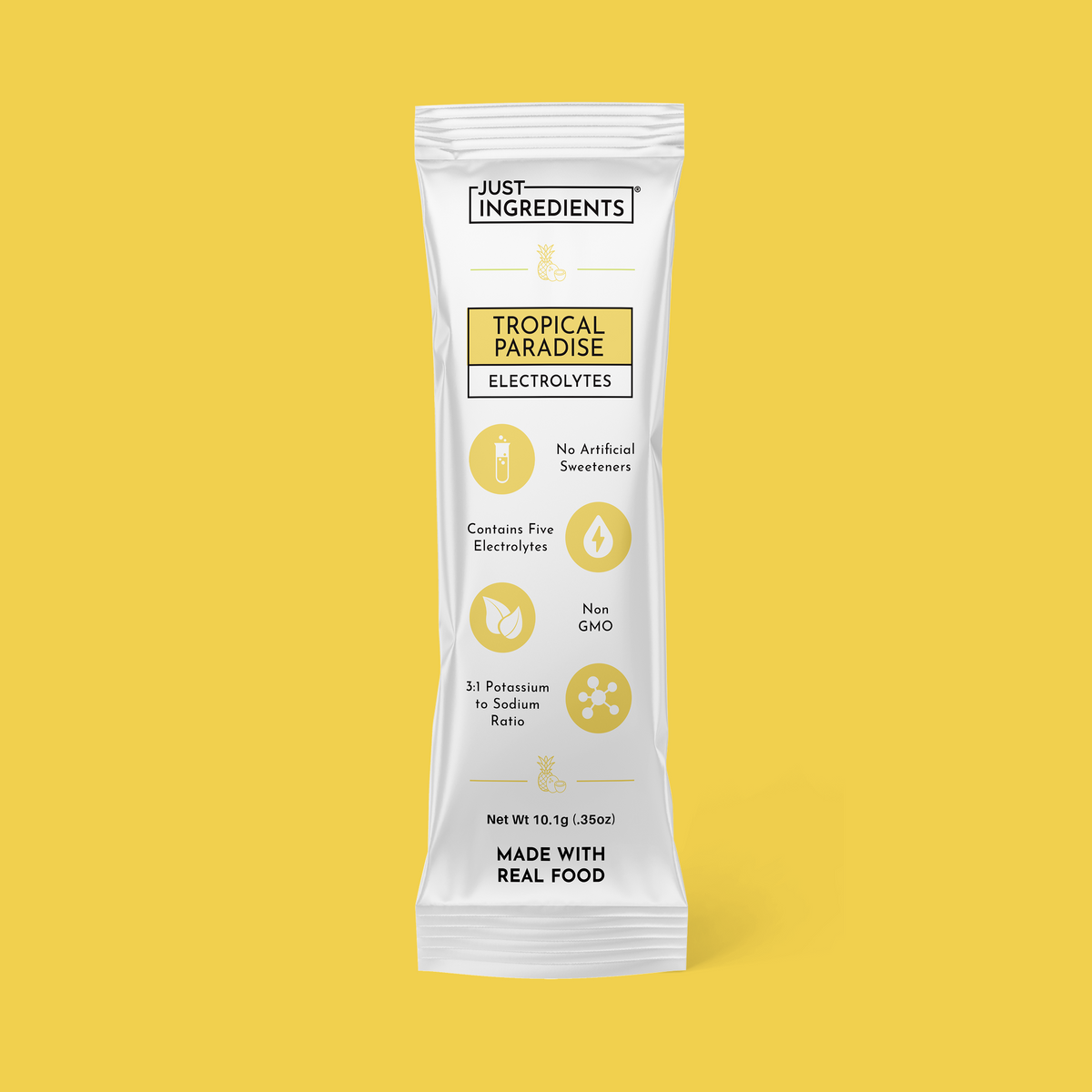Tropical Paradise Electrolyte Stick — Pineapple & Coconut