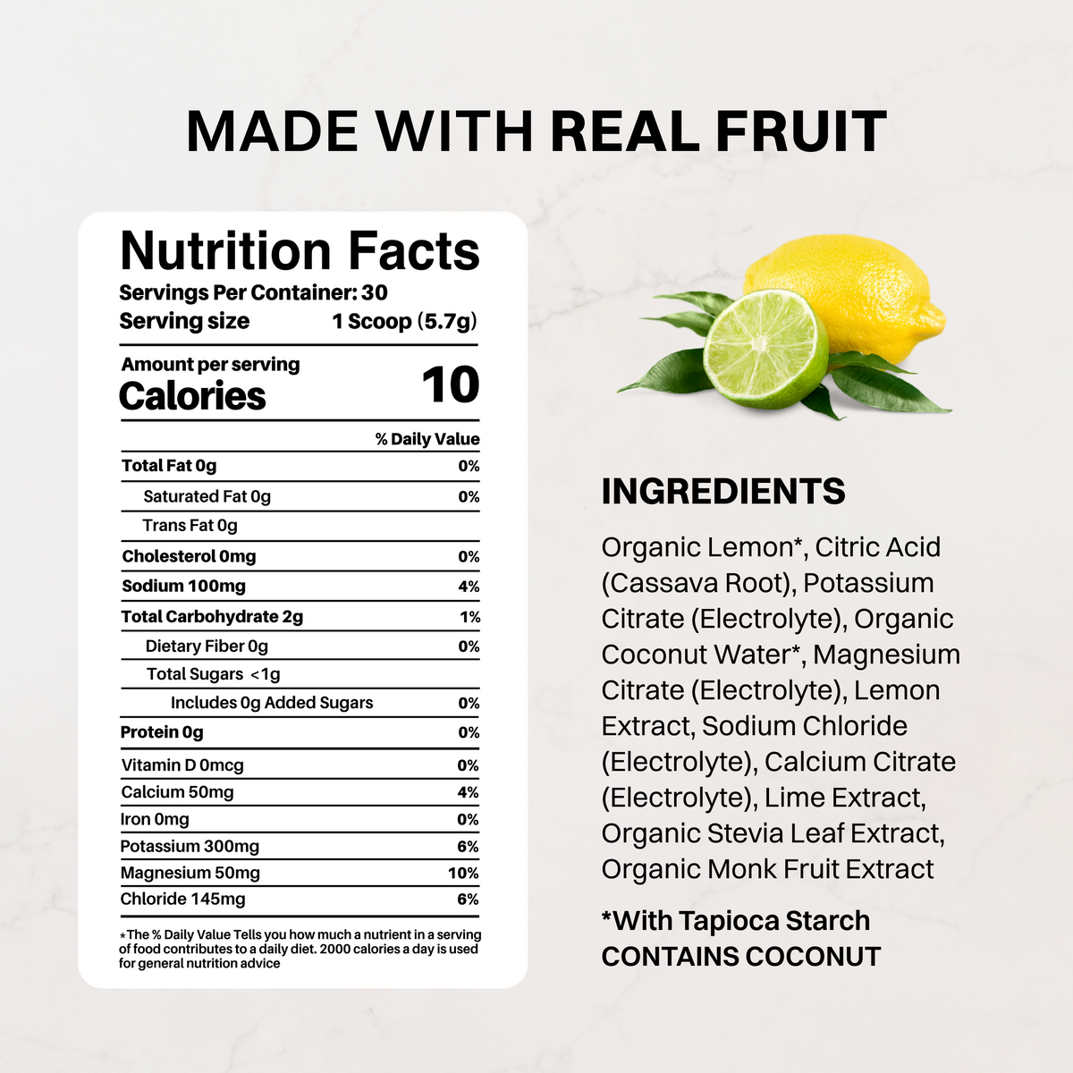 Lemon Lime Electrolytes