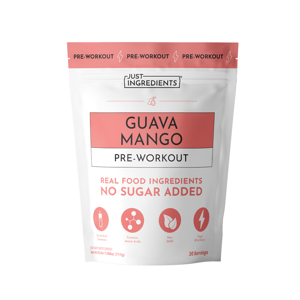 Guava Mango Pre-Workout — Real Fruit Energy, 30 Servings