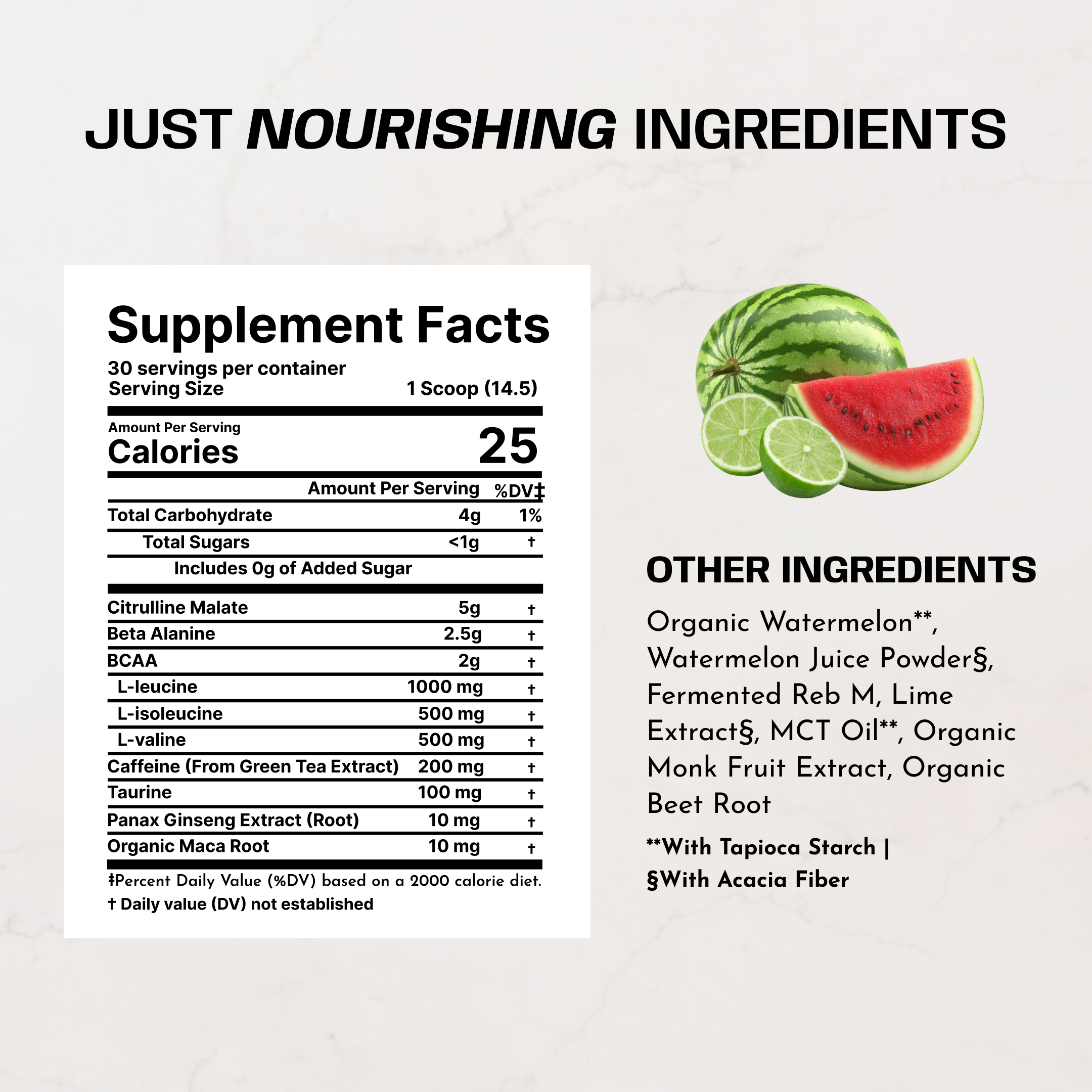 Watermelon Lime Performance Pre-Workout